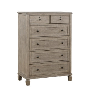 Marceline 5 Drawer Chest GREY OAK