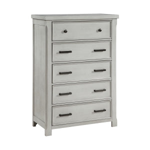 Willowbrook 5 Drawer Chest LITE GREY