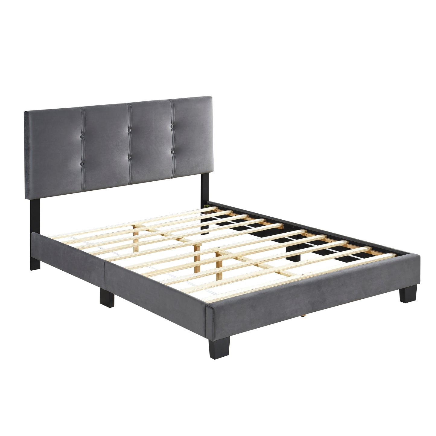Newberry Full Platform Bed GREY