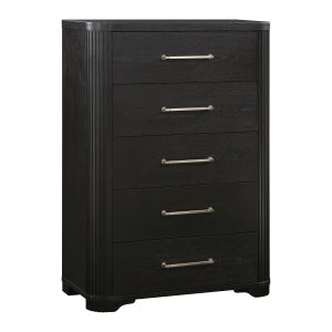 Gilbert 5 Drawer Chest CHARCOAL