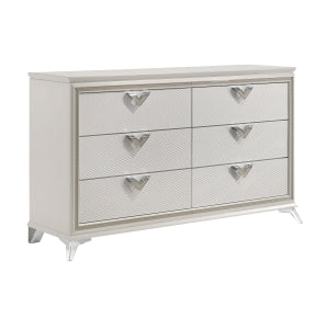 Audra Dresser WHITE/GOLD