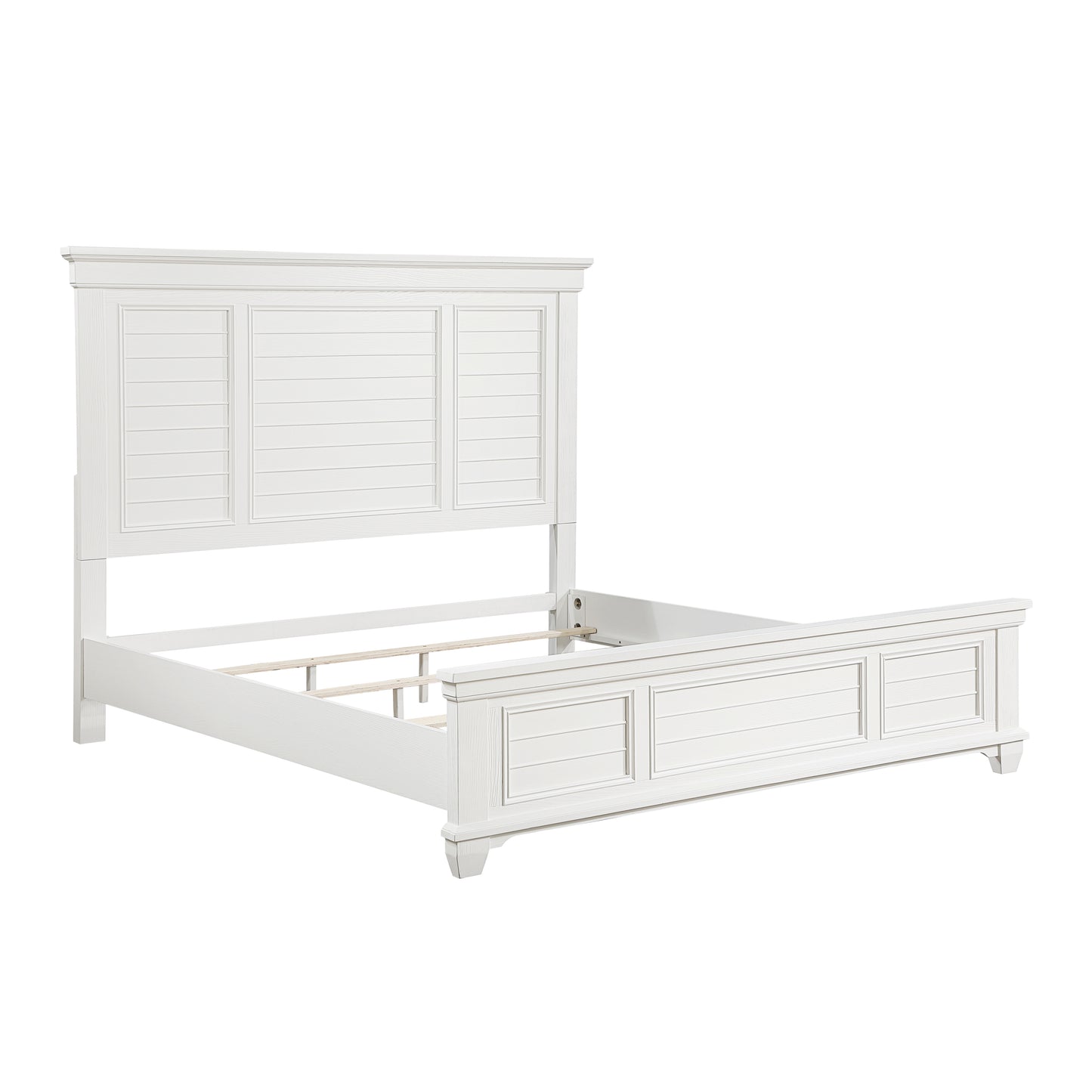 Mackinac Queen Bed WHITE