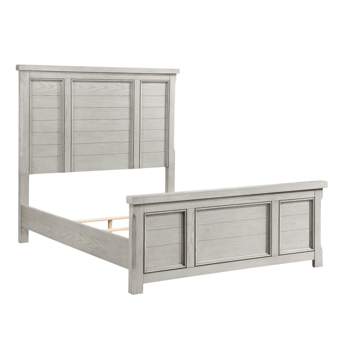 Providence Queen Bed LITE GREY