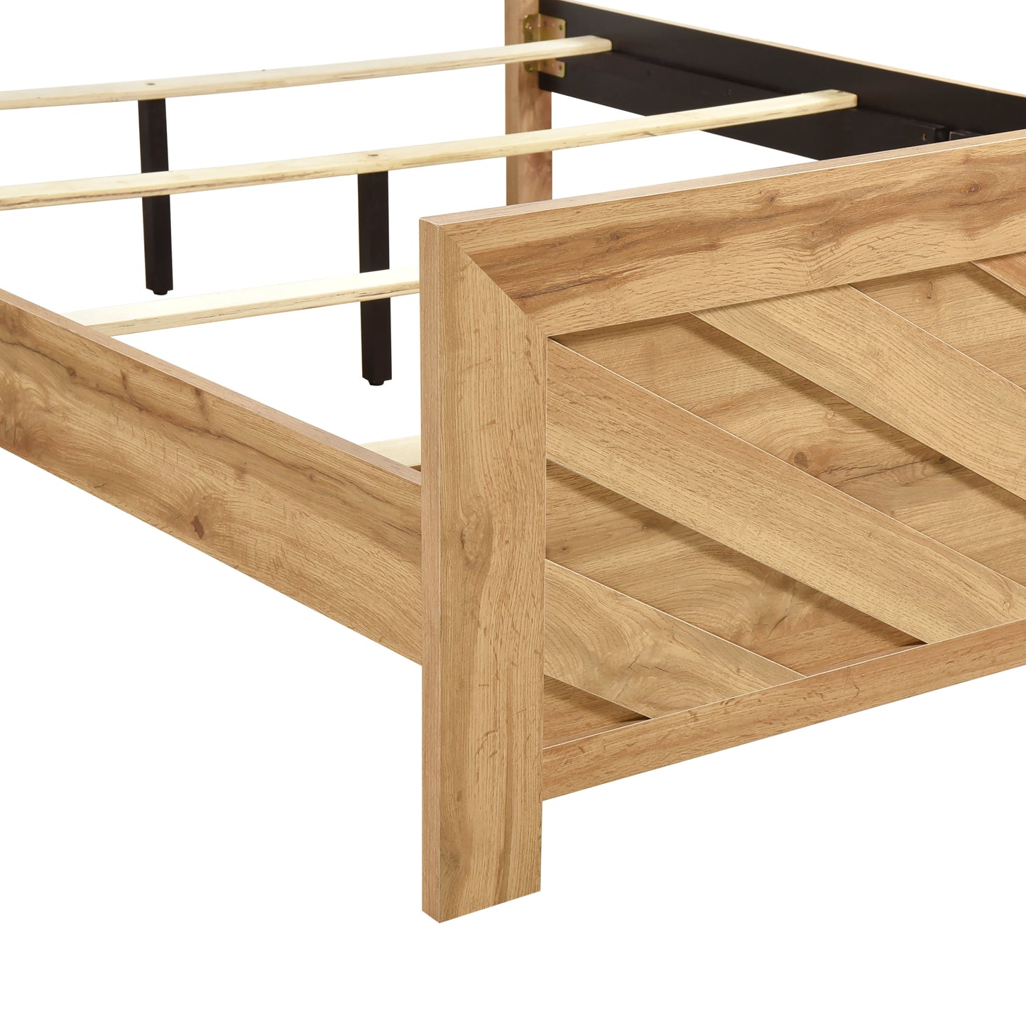 Corbin V2 Queen Bed NATURAL