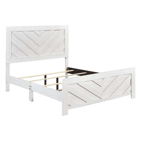 Corbin V2 Queen Bed WHITE