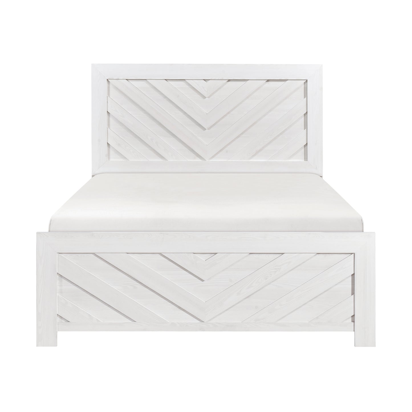 Corbin V2 Queen Bed WHITE