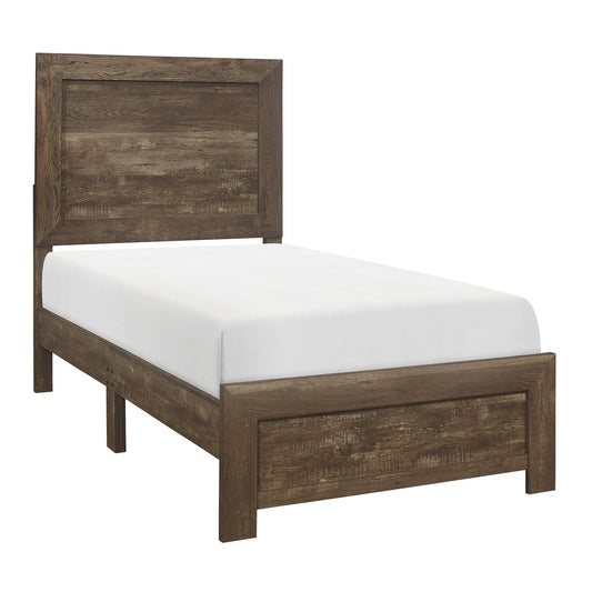 Corbin Twin Bed RUSTIC BROWN