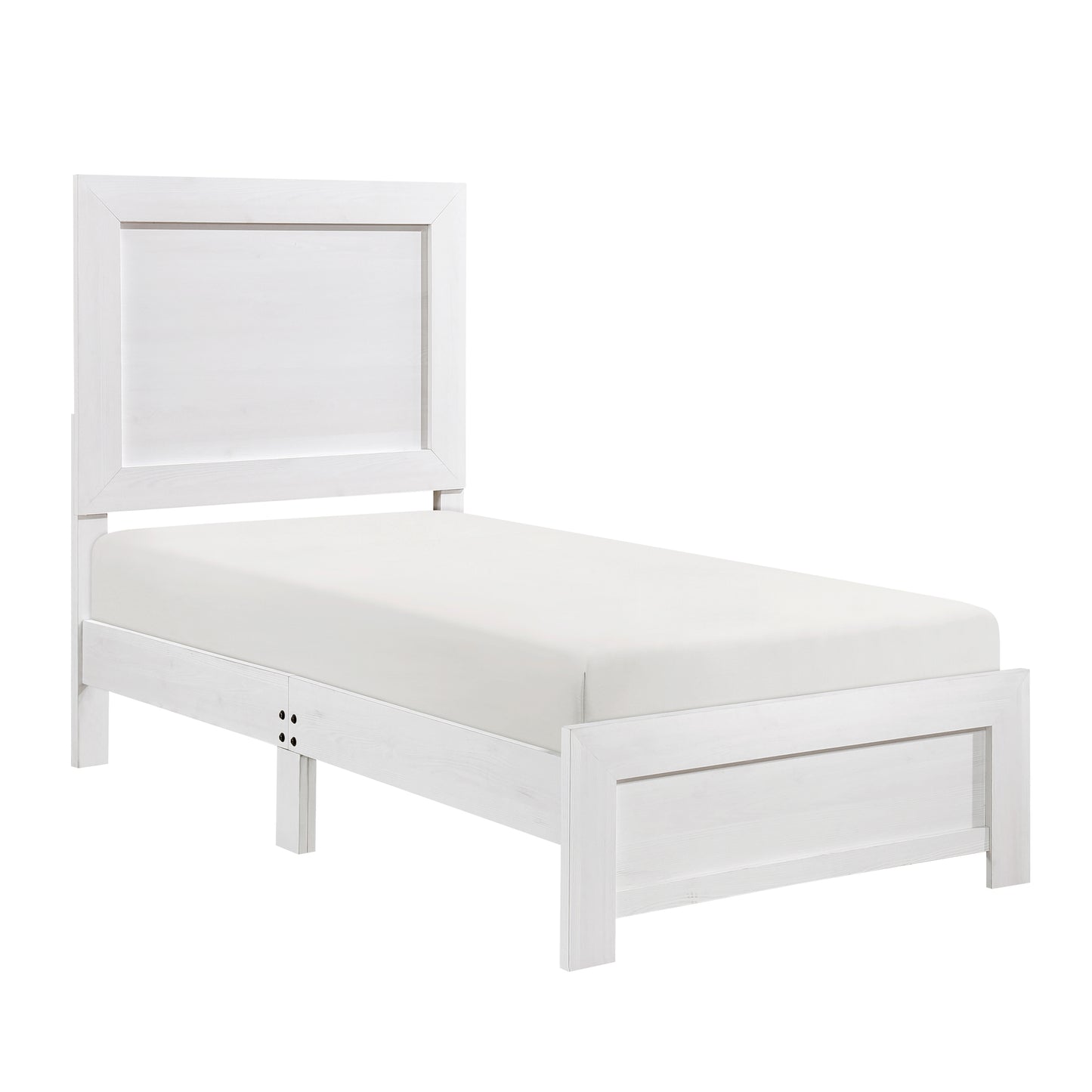 Corbin Twin Bed WHITE