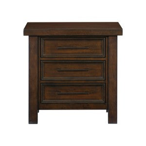 Logandale Night Stand BROWN