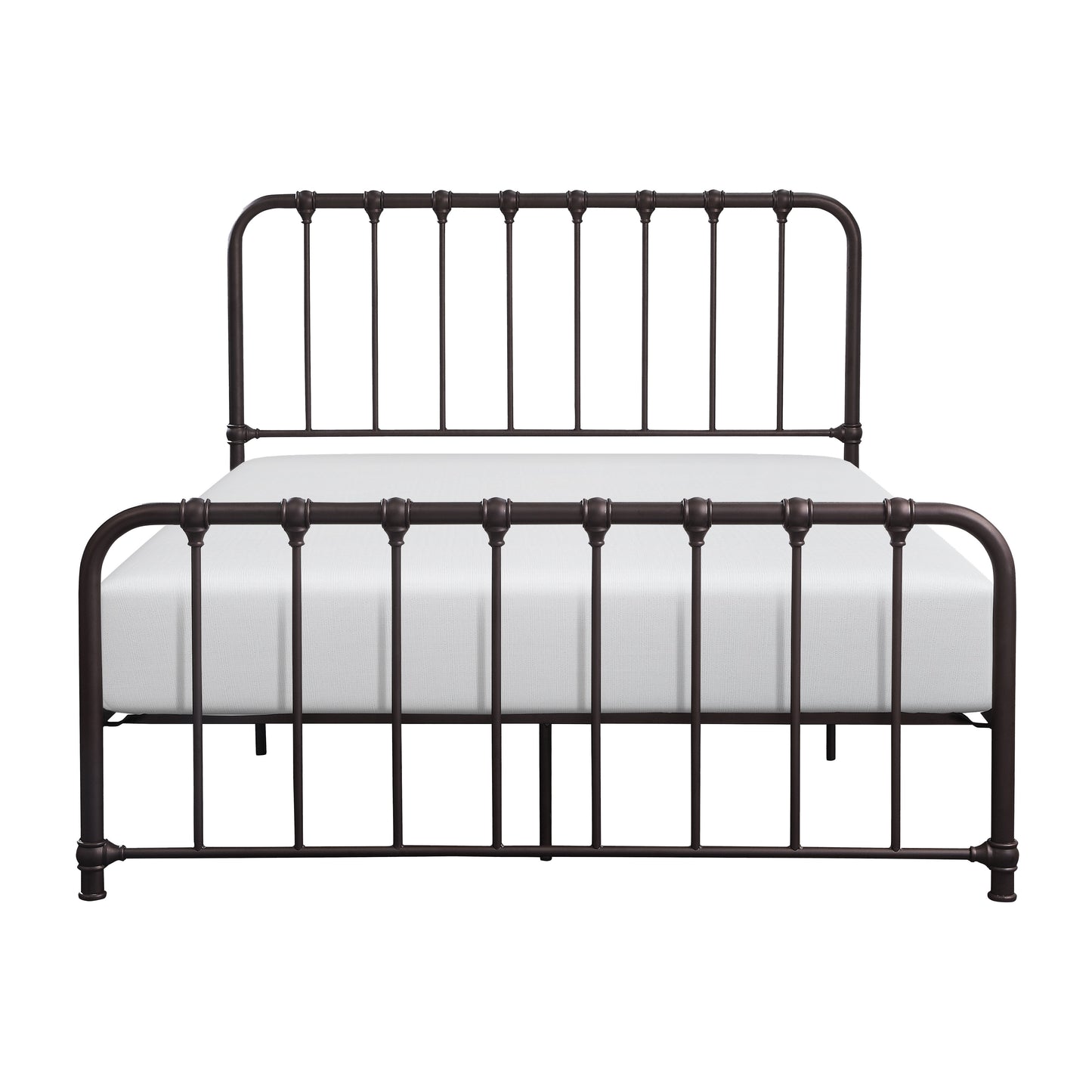 Bethany Queen Platform Bed DARK BRONZE