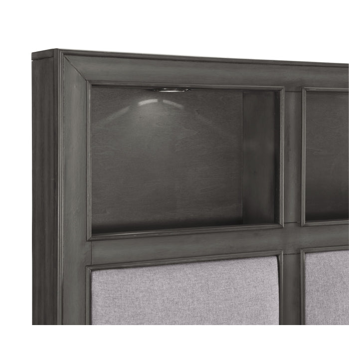 Wittenberg Queen Storage Platform Bed GREY