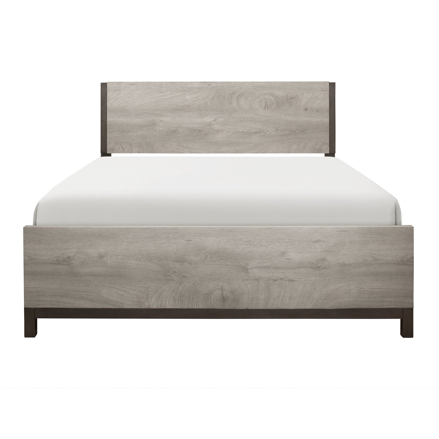 Zephyr Queen Bed LITE GREY
