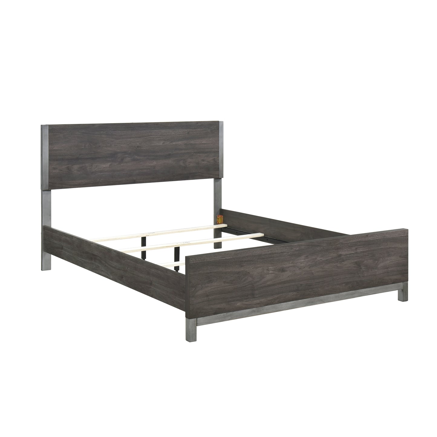 Zephyr Queen Bed DARK GREY