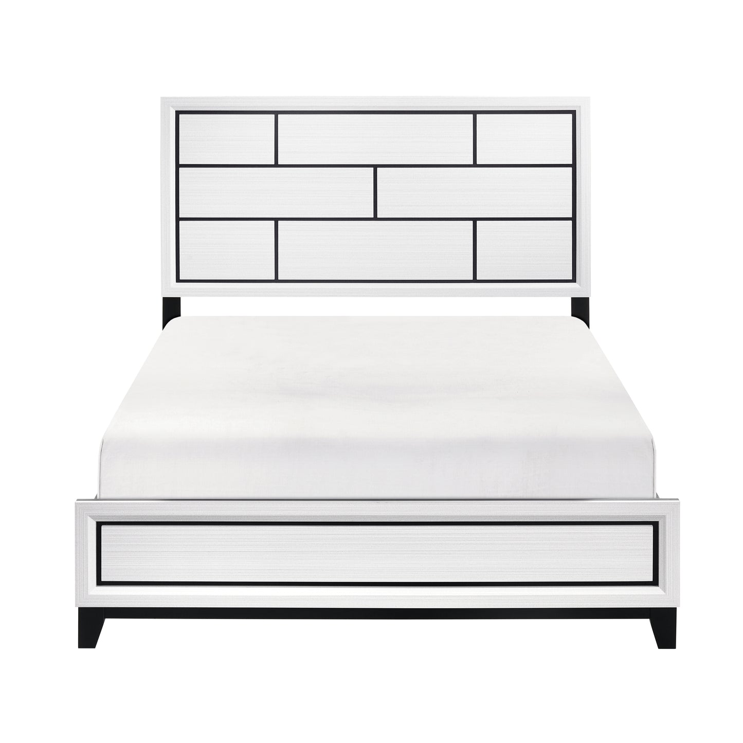 Davi Queen Bed WHITE