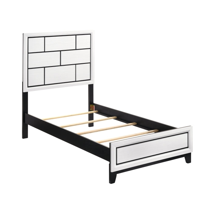 Davi Twin Bed WHITE