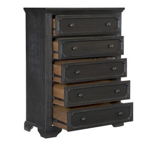 Bolingbrook 5 Drawer Chest CHARCOAL