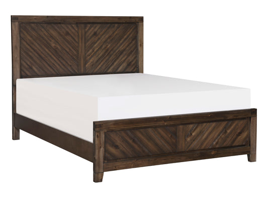 Parnell Queen Bed DISTRESSED EXPRESSO