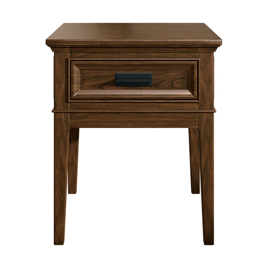 Frazier Park End Table BROWN CHERRY