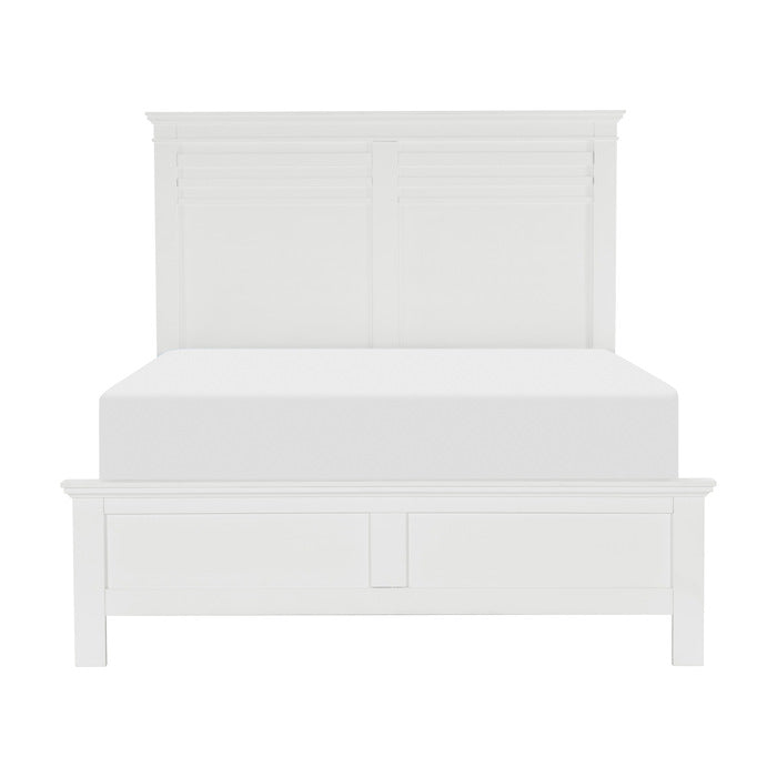 Blair Farm Queen Bed WHITE