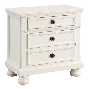 Laurelin Night Stand WHITE