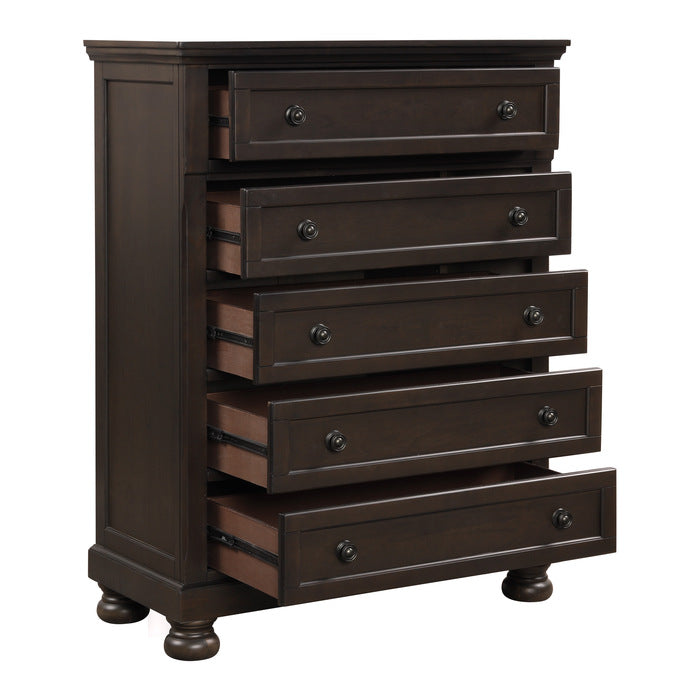 Begonia 5 Drawer Chest GREYISH BROWN