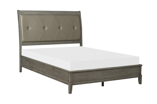Cotterill Queen Bed GREY