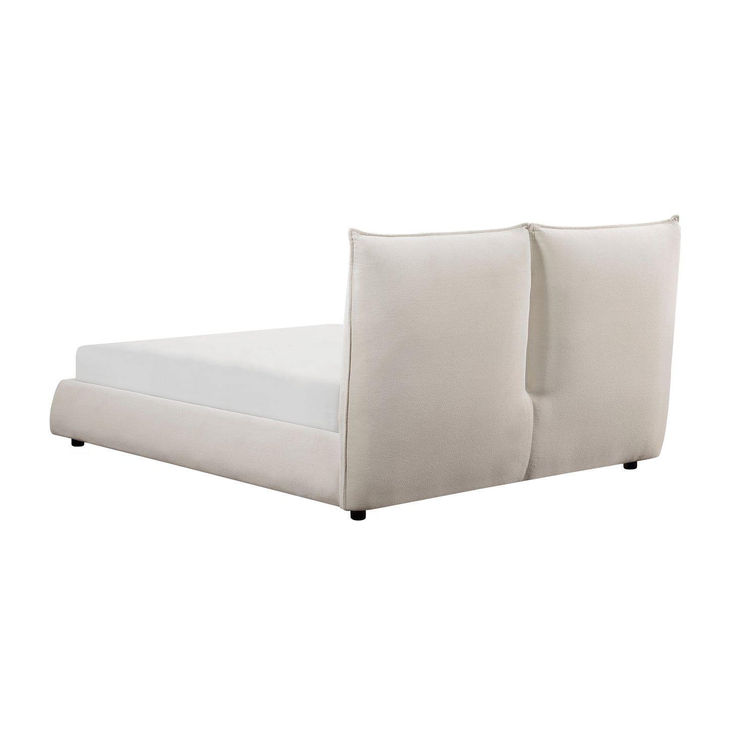 Linna Queen Platform Bed BEIGE