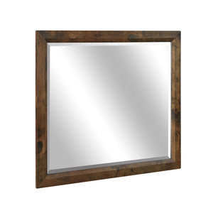 Jerrick Dresser Mirror BURNISHED BROWN