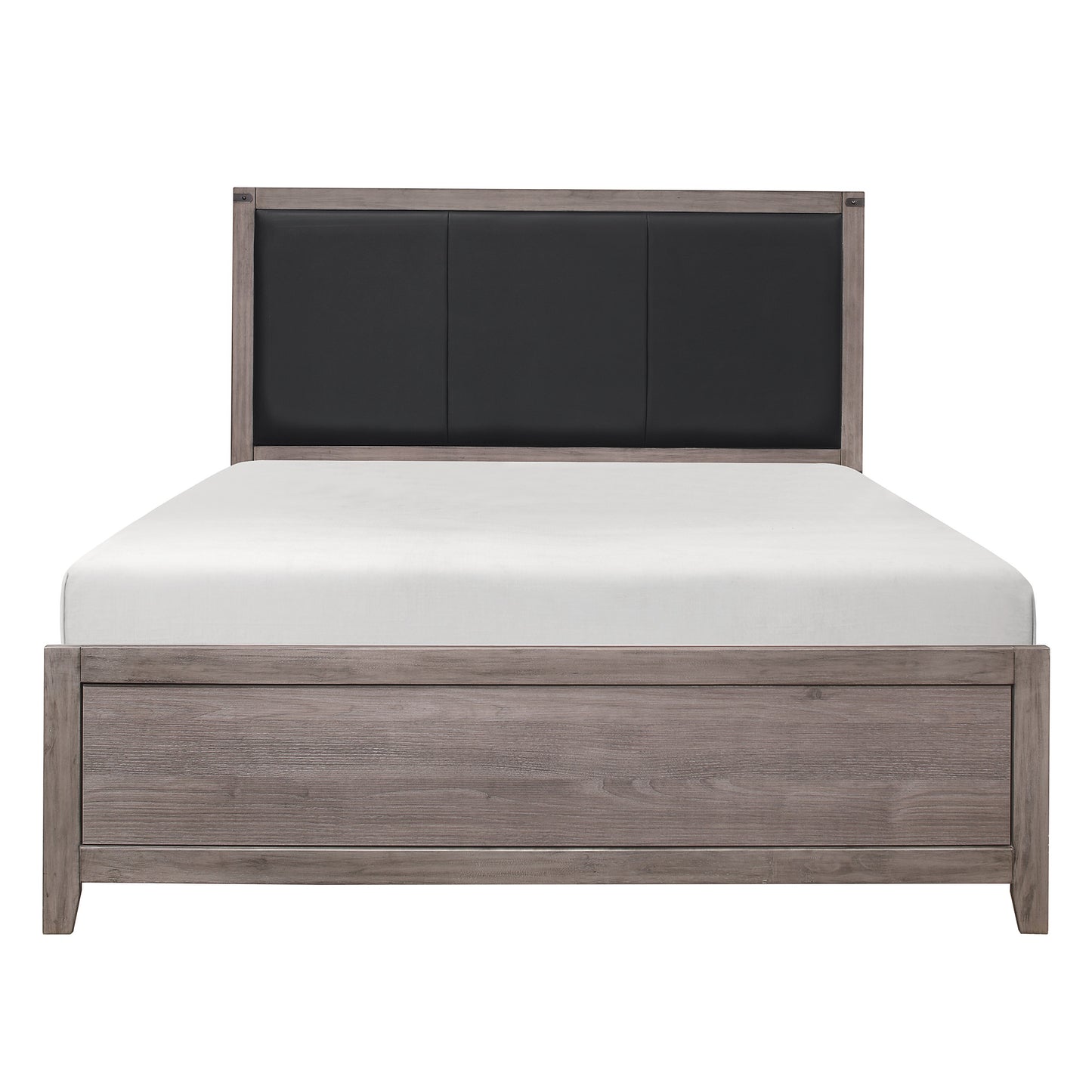 Woodrow Queen Bed BROWNISH GREY