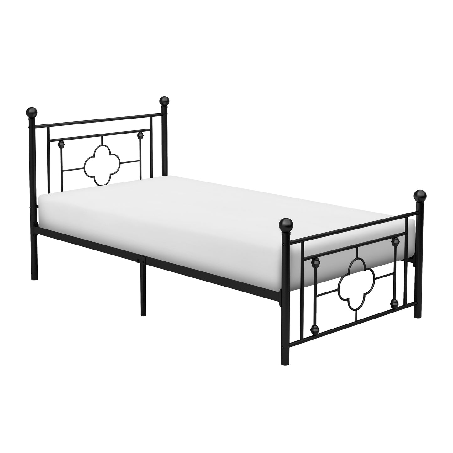 Morris Twin Platform Bed BLACK