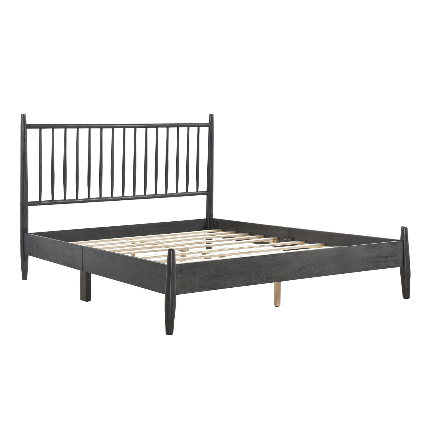 Brickell Queen Platform Bed GREY