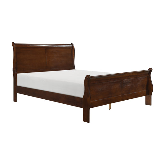 Mayville Queen Sleigh Bed CHERRY