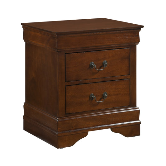 Mayville Night Stand BROWN CHERRY