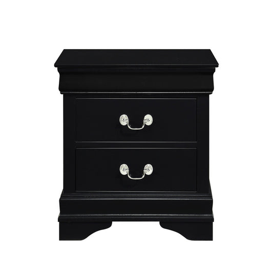 Mayville Night Stand  BLACK