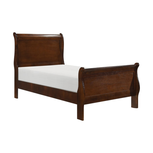 Mayville Twin Sleigh Bed CHERRY