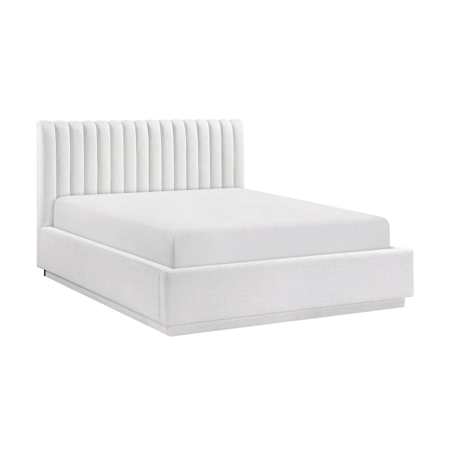 Mulvane Queen Platform Bed NATURAL