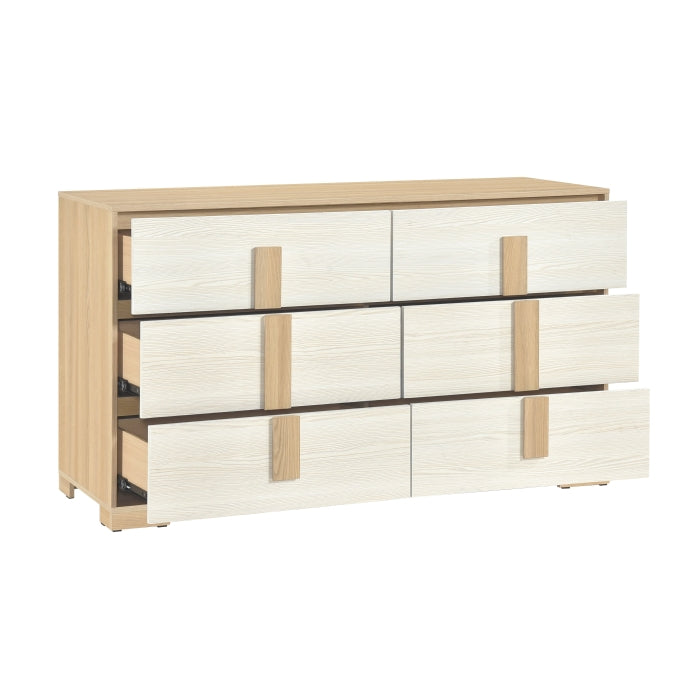 Sterling Dresser NATURAL/WHITE