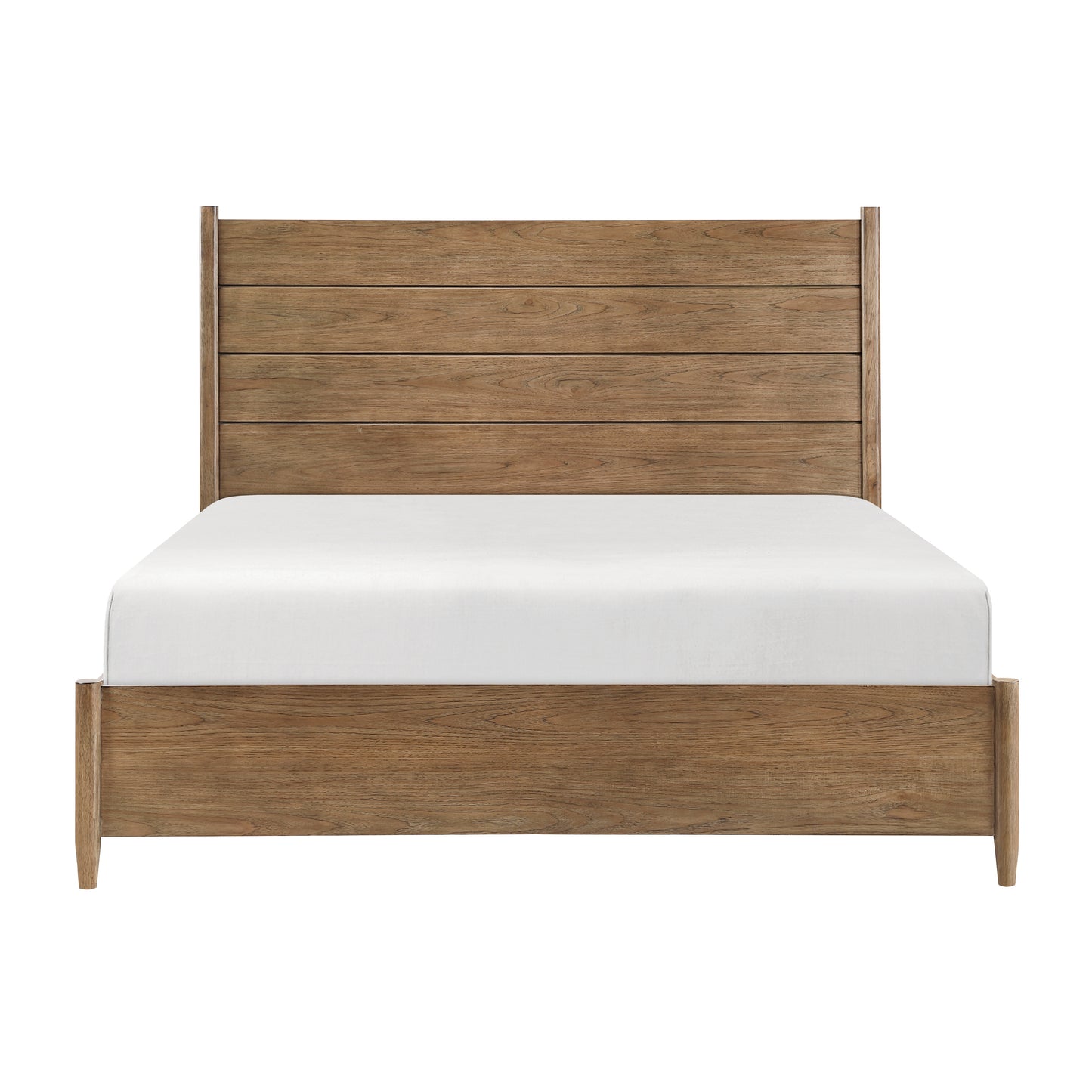 Sonoma Transforming Headboard Queen Platform Bed BROWN