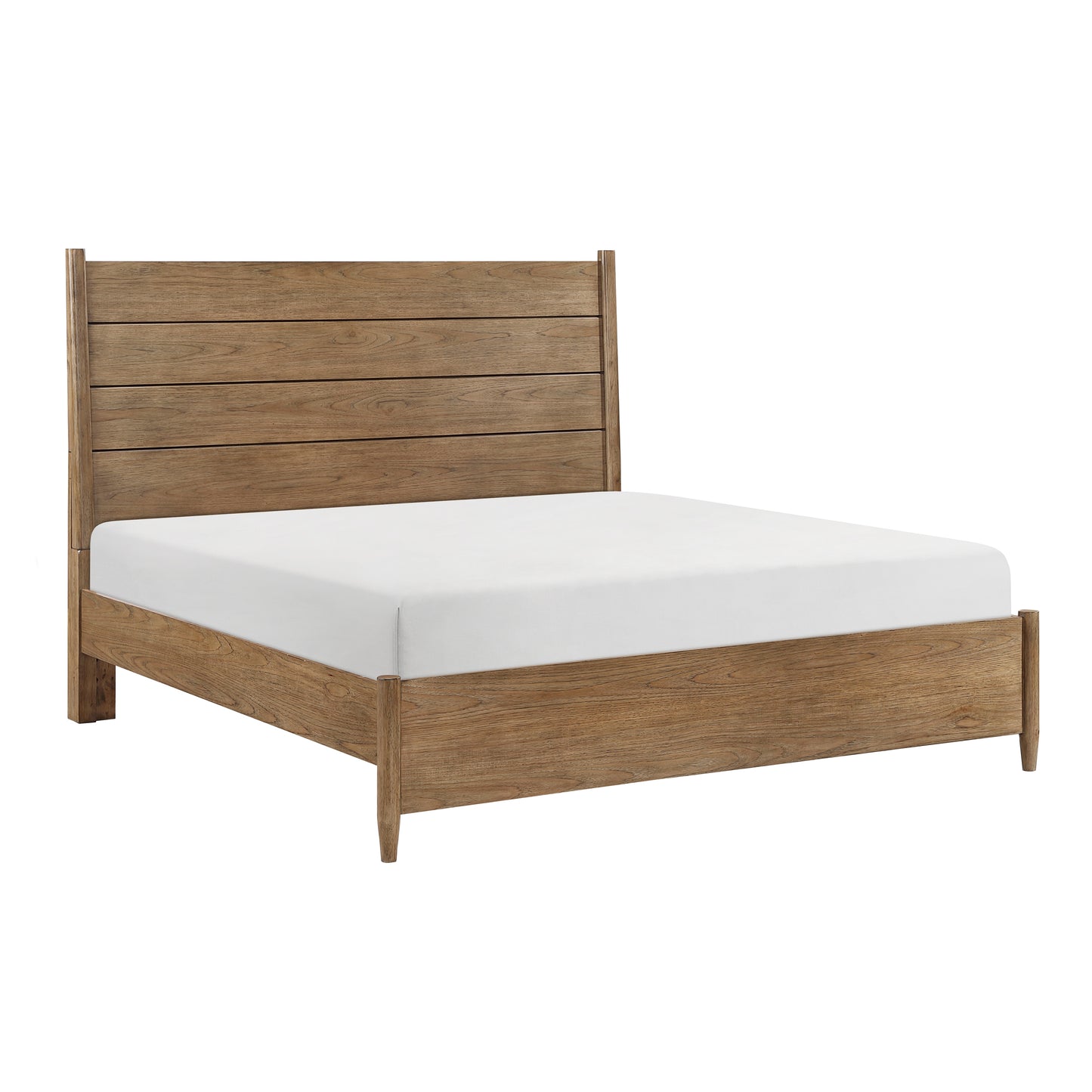 Sonoma Transforming Headboard Queen Platform Bed BROWN