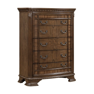 Bridgepoint 5 Drawer Chest DARK BROWN