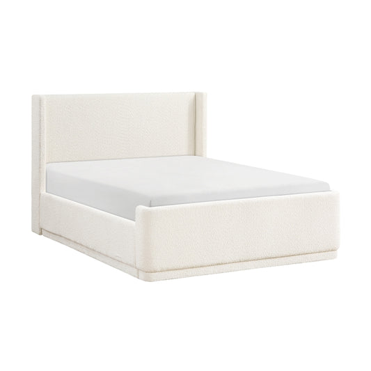 Carmel Queen Platform Bed BEIGE