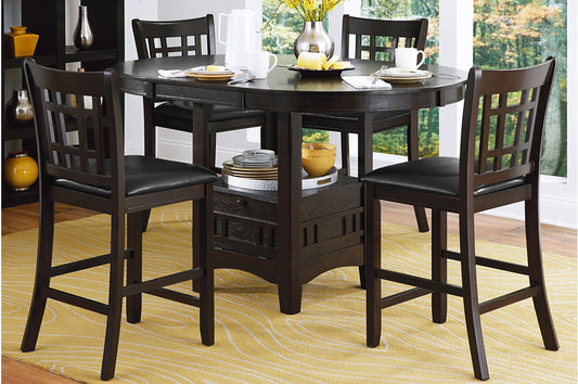 Junipero 5pcs Counter Set DARK CHERRY