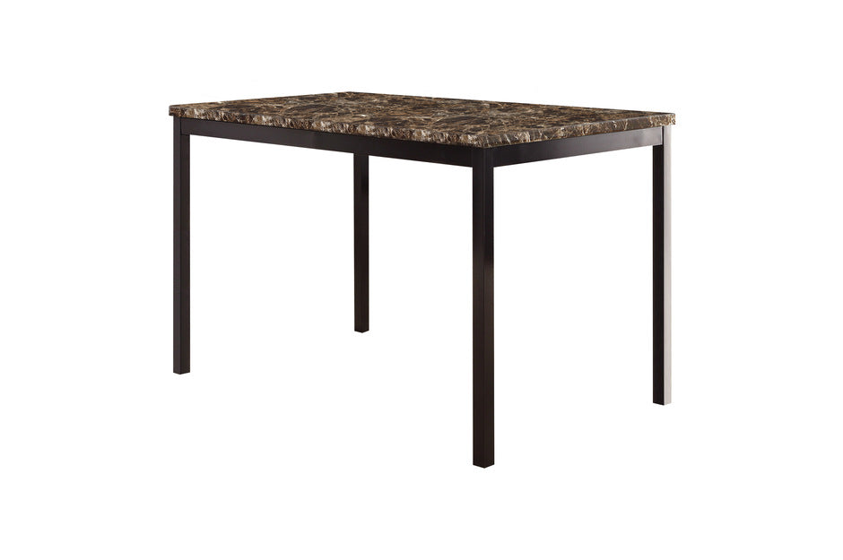 Tempe 5pcs Dinette Set BROWN TOP