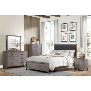 Woodrow 5 Drawer Chest BROWNISH GREY