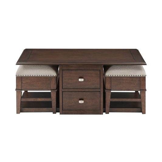 Claremore Coffee Table BROWN