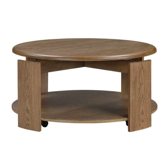 Ellis Coffee Table RICH BROWN
