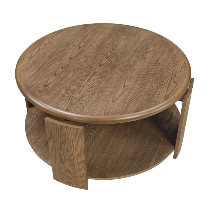 Ellis Coffee Table RICH BROWN
