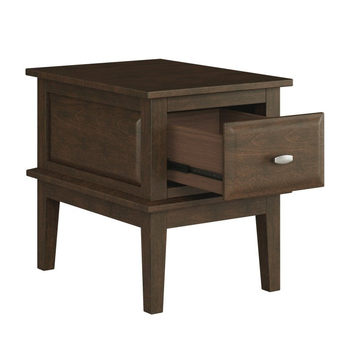 Minot End Table BROWN CHERRY