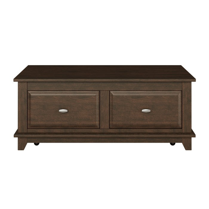 Minot Coffee Table BROWN CHERRY