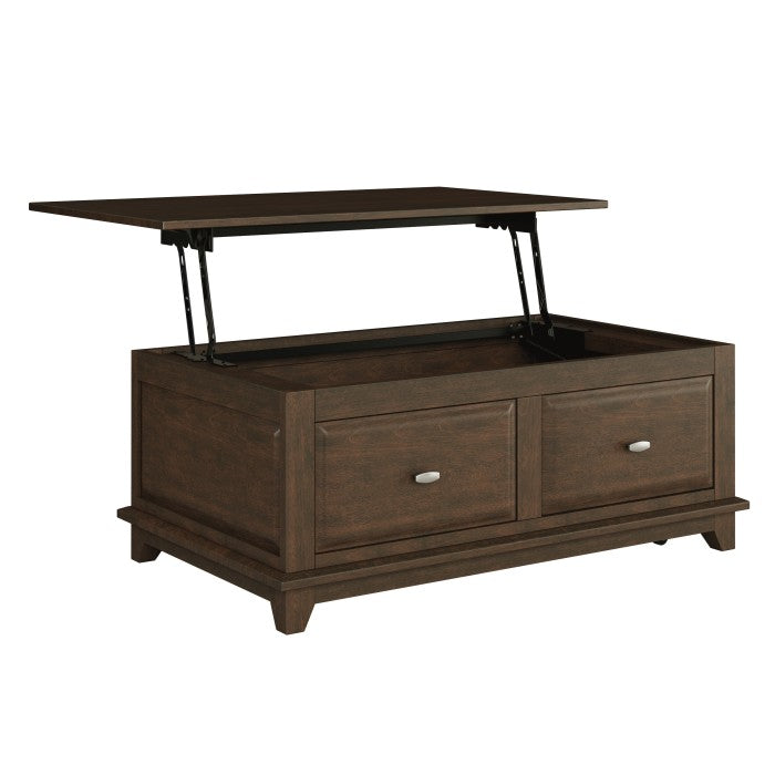 Minot Coffee Table BROWN CHERRY